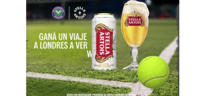 Artear impulsa una experiencia innovadora junto a Stella Artois para vivir Wimbledon
