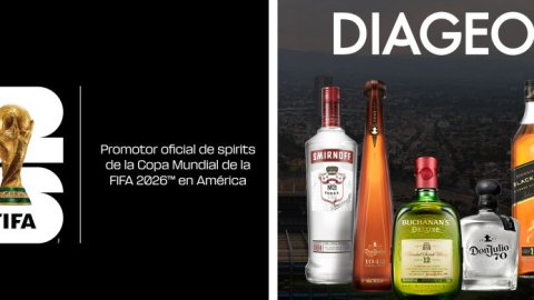 Diageo será promotor oficial de bebidas espirituosas de la Copa Mundial de la FIFA