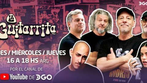 Yayo volvió a la pantalla con La Guitarrita, el nuevo ciclo humorístico de DGO Stream