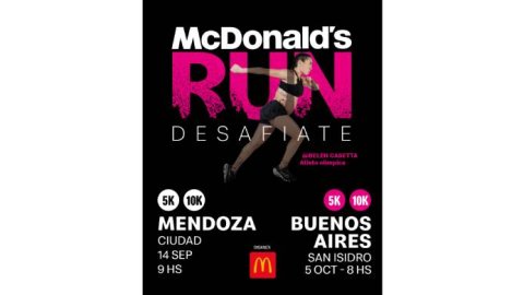 McDonald’s Run: vuelve la carrera exclusiva para mujeres con fechas en Mendoza y Buenos Aires