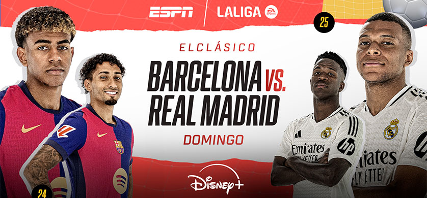 Barcelona-Real Madrid: ¿Dónde ver? Día, hora, canal de TV, streaming online