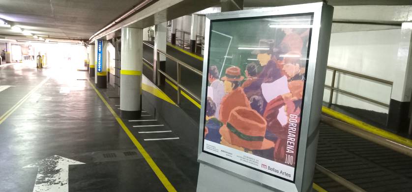 Resting Car promueve la difusión de obras de arte en sus Circuitos de Vía Pública