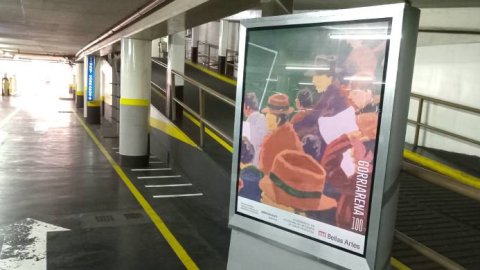 Resting Car promueve la difusión de obras de arte en sus Circuitos de Vía Pública