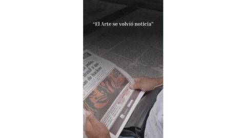 Nasta Ogilvy Paraguay y Ogilvy Perú transformaron un diario en una galería de arte
