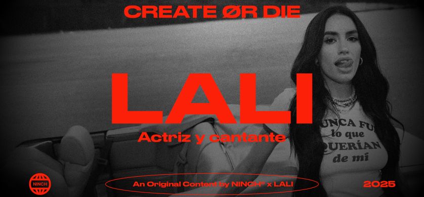 Lali se suma a CREATE OR DIE, la serie original de NINCH