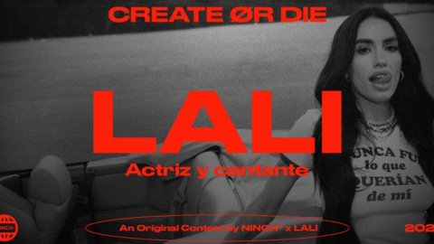 Lali se suma a CREATE OR DIE, la serie original de NINCH