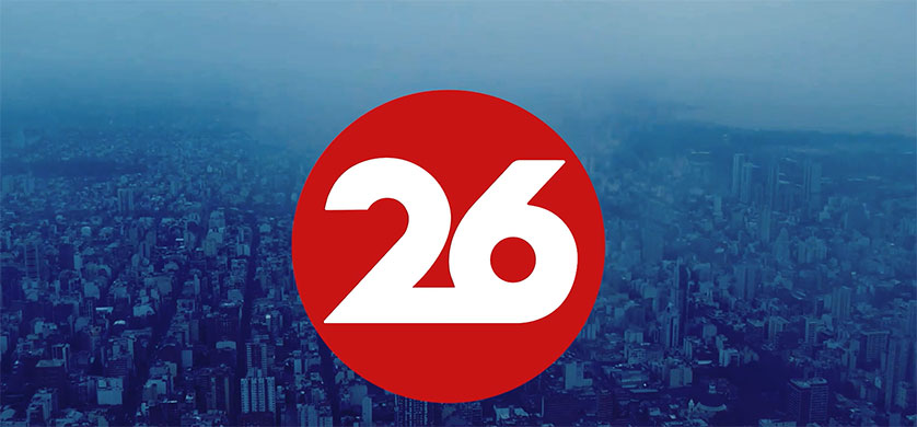Canal 26 transmite en vivo las elecciones legislativas