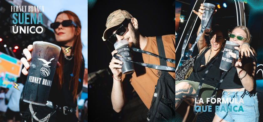Fernet Branca brilló en Rock al Puerto de la mano de Magnética en Paraguay