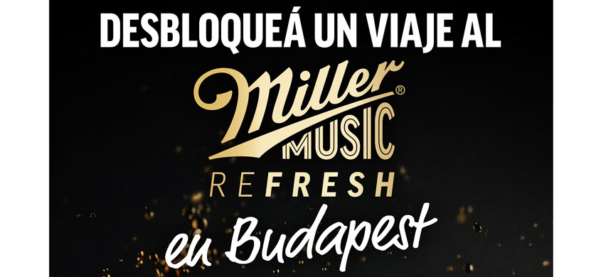 Miller Genuine Draft: Desbloqueá una experiencia de música y disfrute en Budapest