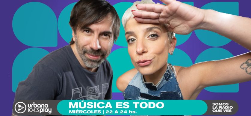 “Música es todo", el nuevo programa de música de Urbana Play