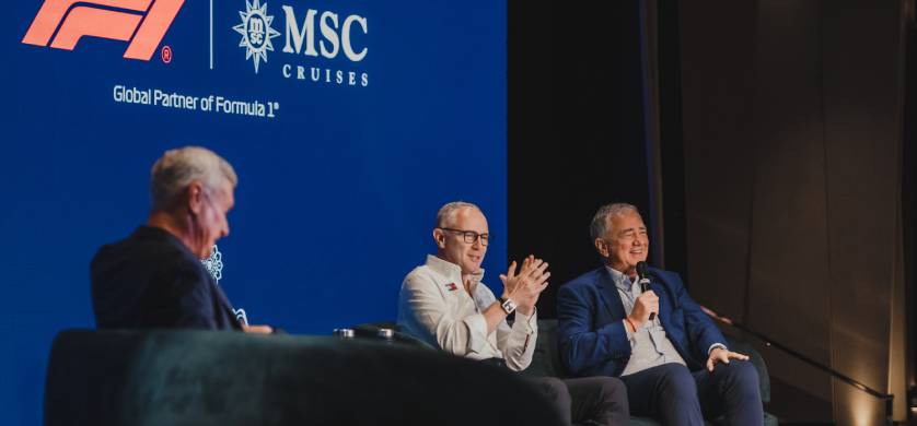 Fórmula 1 y MSC extienden su alianza global hasta 2030

