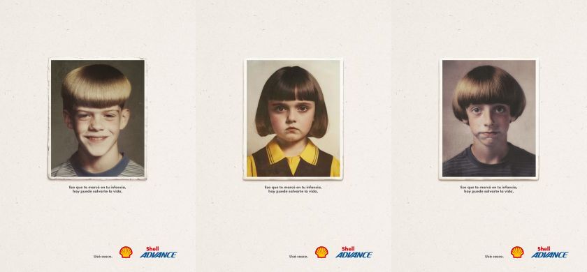 "Helmet", la nueva campaña grafica de Shell creada por Don by Havas