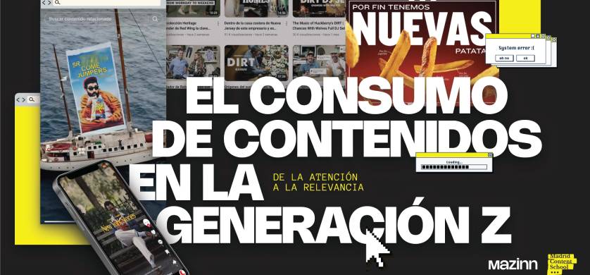 Mazinn y Madrid Content School analizan cómo consume contenido la Generación Z en España