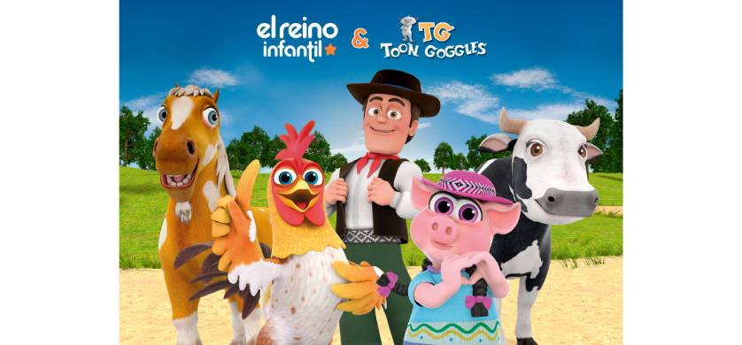 El Reino Infantil se une a Toon Goggles para expandir su alcance en América y EE.UU.
