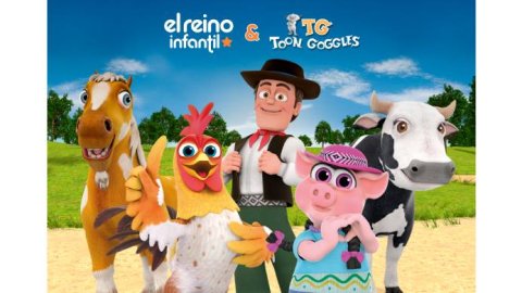El Reino Infantil se une a Toon Goggles para expandir su alcance en América y EE.UU.
