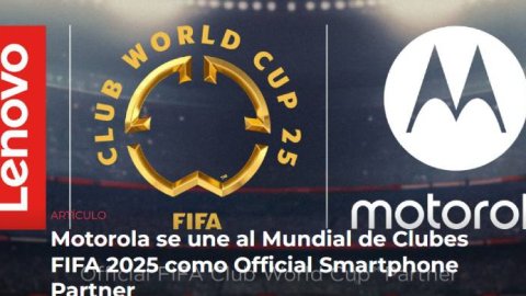 Motorola será el socio oficial de smartphones del Mundial de Clubes FIFA 2025