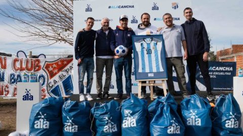 ALA celebró el cierre de su campaña solidaria #AlaCancha con una jornada en El Pato