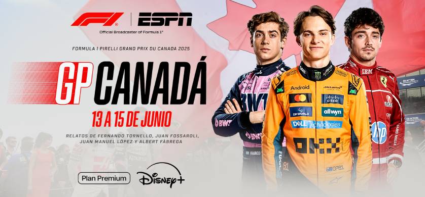 Se viene la Fórmula 1 de Canadá: ¿Dónde ver? Día, hora, canal de TV, streaming online