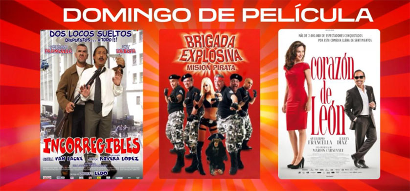 Súper domingo en América: Cine, espectáculos y análisis en vivo