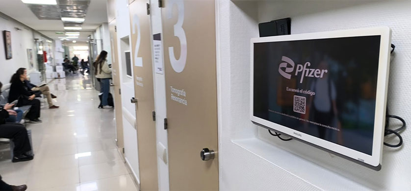 Alegorix incorpora a Pfizer a su red de comunicación en centros de salud