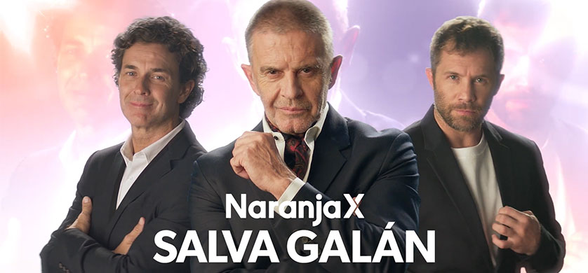 Osvaldo Laport, Mariano Martínez y Nico Riera protagonizan la nueva campaña de Naranja X: “Billetera salva a galán”