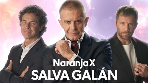 Osvaldo Laport, Mariano Martínez y Nico Riera protagonizan la nueva campaña de Naranja X: “Billetera salva a galán”