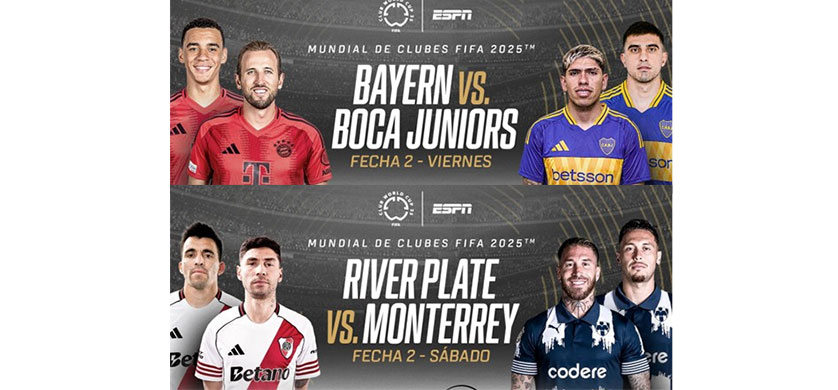 Boca vs Bayern Munich y River vs Monterrey: ¿Dónde ver? Días y horarios, canal de TV, streaming online y grilla completa