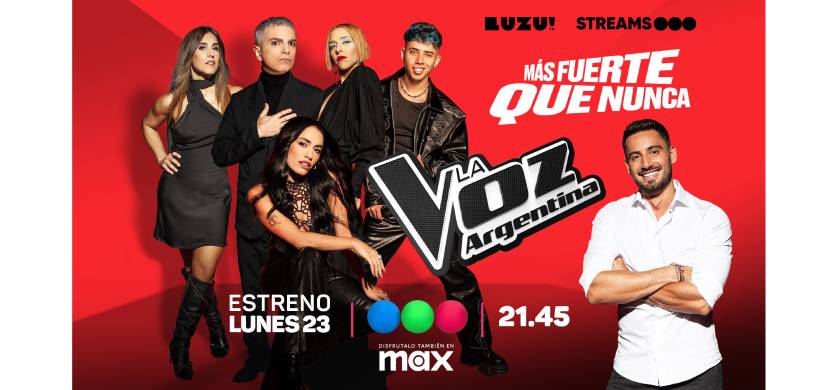 Comienza la quinta temporada de "La Voz Argentina" en formato multiplataforma