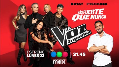 Comienza la quinta temporada de "La Voz Argentina" en formato multiplataforma