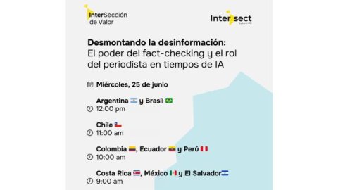 LatAm Intersect impulsa debate regional sobre fact-checking y ética informativa
