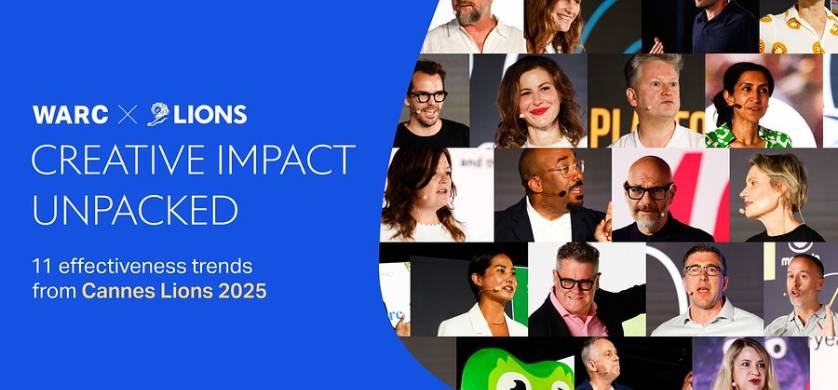 Cannes Lions 2025: WARC revela las claves de la efectividad creativa