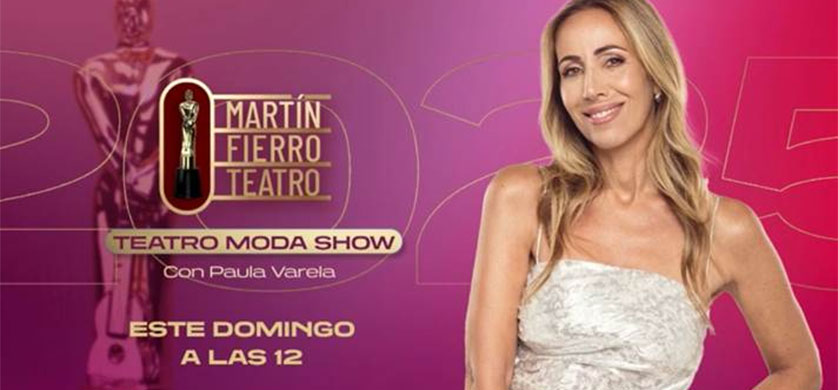 América Tv revive la alfombra Roja de los “Martín Fierro Teatro 2025"