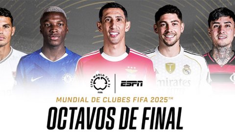 Los imperdibles octavos de final del Mundial de Clubes FIFA 2025: Horarios y días de partidos