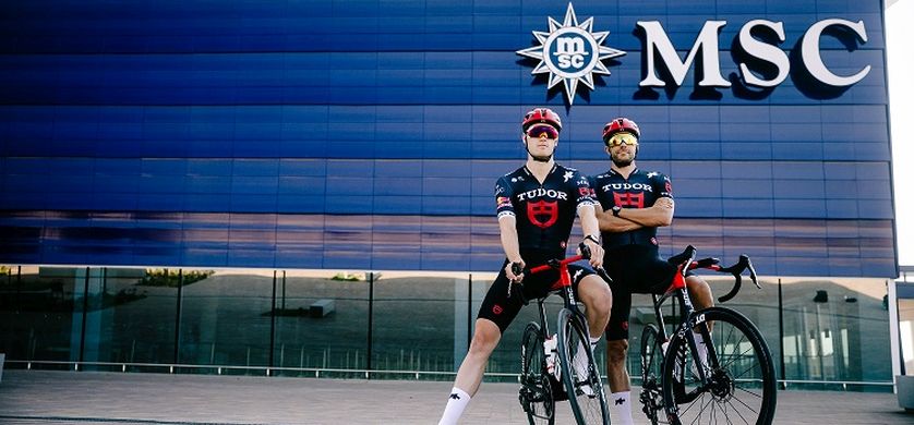 MSC Cruceros se convierte en socio principal oficial de Tudor Pro Cycling