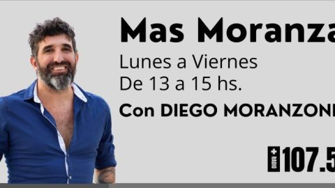 Diego Moranzoni se suma a la programación de 107.5 Más Radio