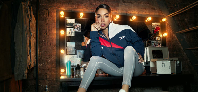 María Becerra protagonista de la nueva campaña de Reebok y Almacén