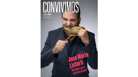 José María Listorti es la tapa de Convivimos de Julio