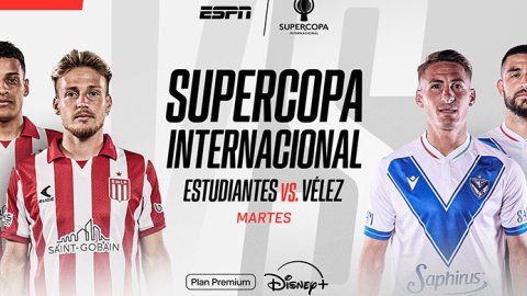 Final Velez vs Estudiantes por la Supercopa Internacional: ¿Dónde ver? Día, hora, canal de TV 