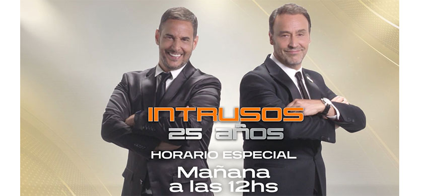 "Intrusos" con Adrián Pallares y Rodrigo Lussich mañana en horario especial