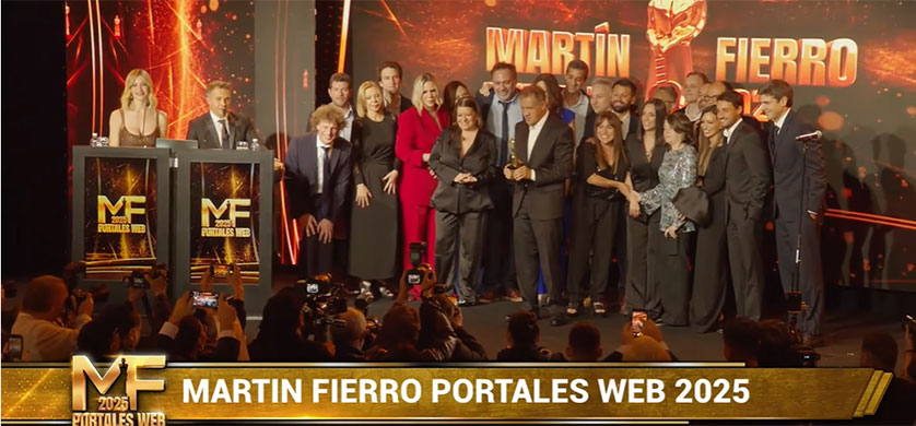 APTRA entregó los Martín Fierro de los Portales Web: todos los ganadores