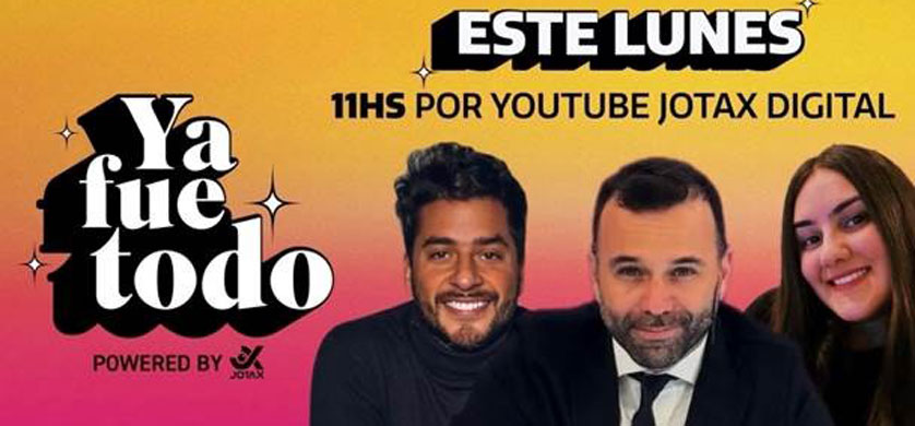 "Ya fue todo" desde hoy Lunes Jotax se lanza oficialmente al streaming