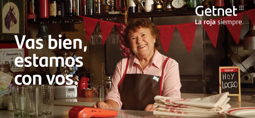 "Vas bien, estamos con vos", la nueva campaña de Getnet