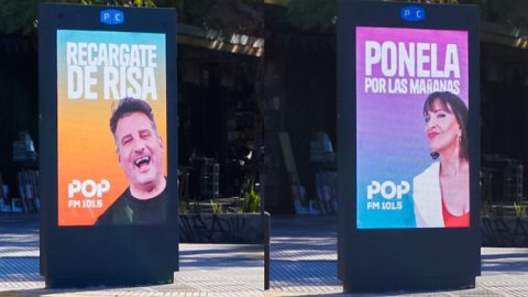 Pop 101.5 sale a la calle con una campaña que hace ruido