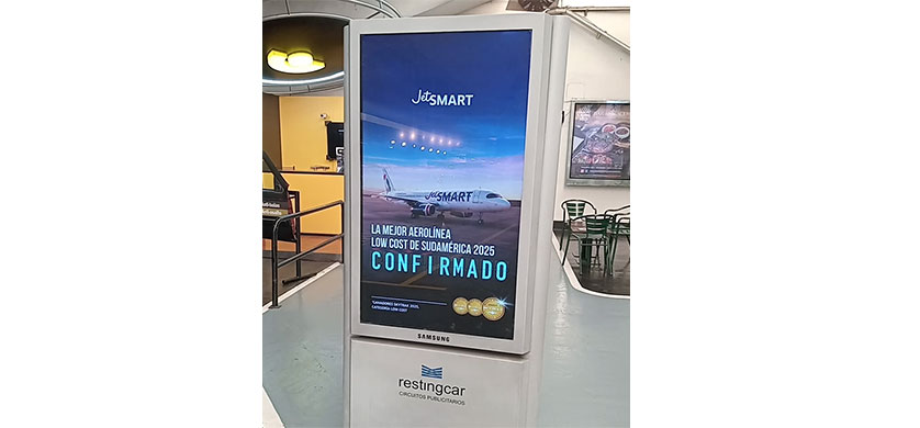 JetSmart apuesta por una estrategia publicitaria integral junto a Resting Car