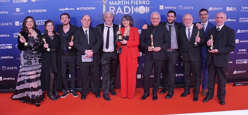 Aspen FM recibió el primer Premio Platino en los Martín Fierro de radio
