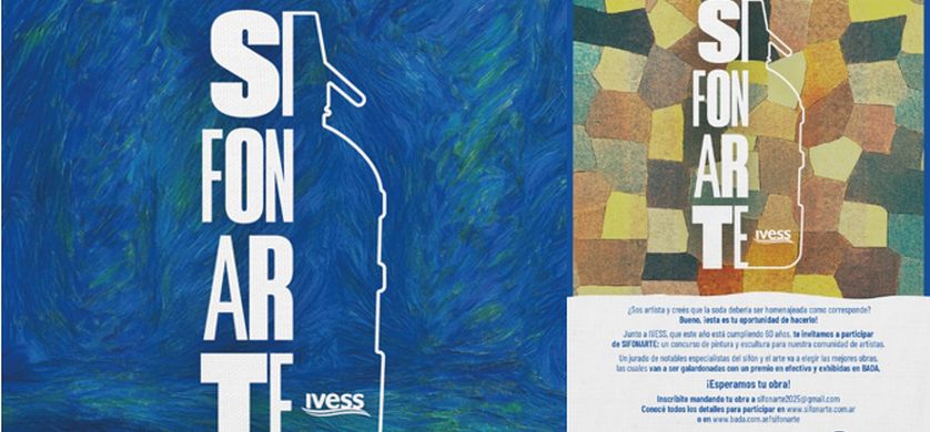 Ivess lanza Sifonarte: un concurso para rendir homenaje a la soda en sifón