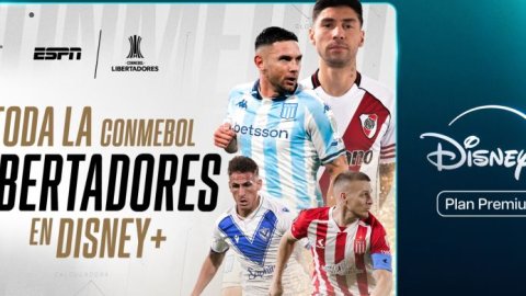 Disney+ y ESPN transmiten en vivo a siete equipos argentinos en los octavos la Libertadores