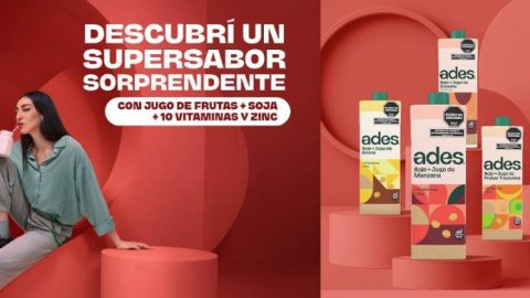 Ades evoluciona y presenta nuevo diseño para su línea "Frutales"