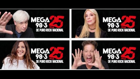 Nueva campaña de Mega 98.3 por su 25 aniversario
