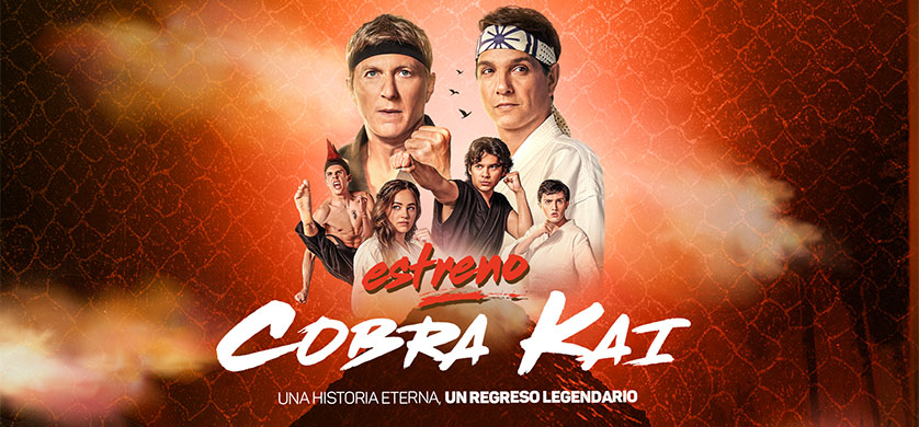 Cobra Kai estrena este sábado por Telefé
